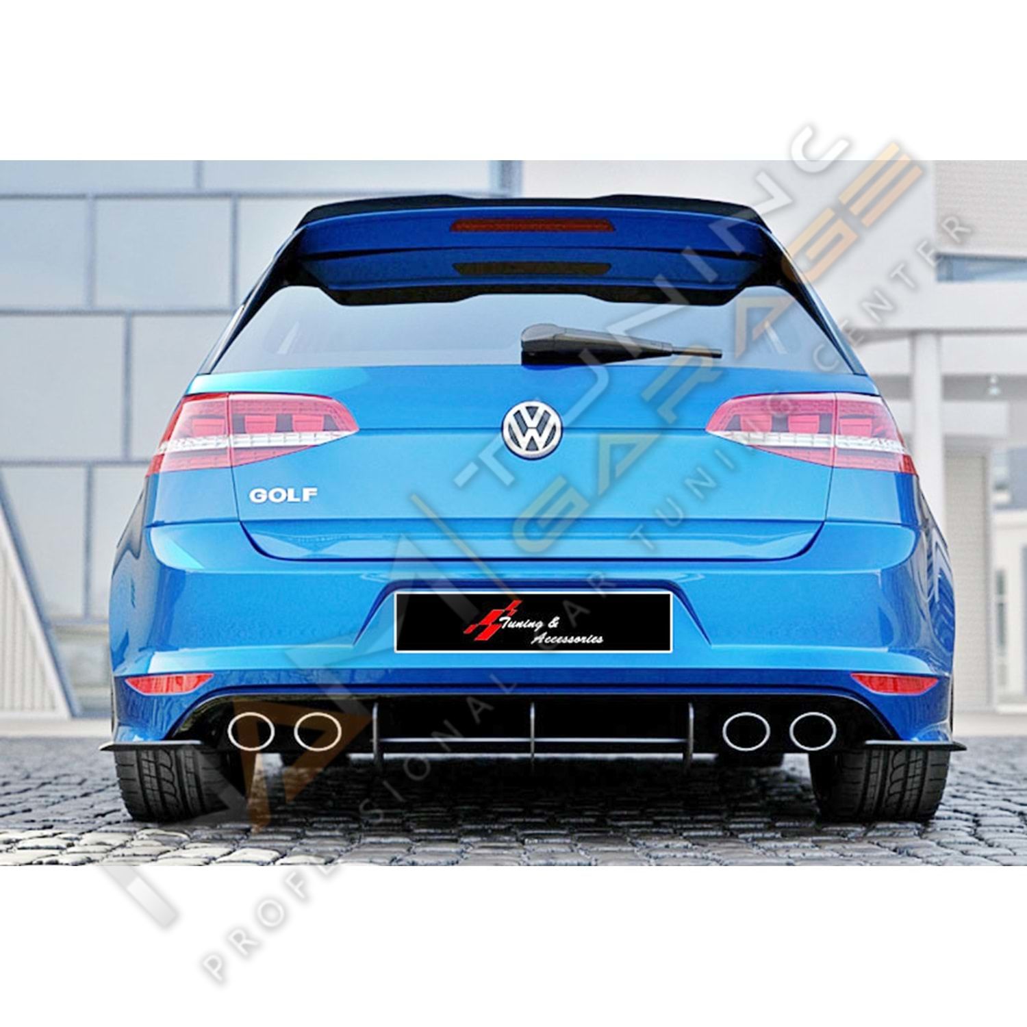 Golf 7 R Difüzör Flap Set