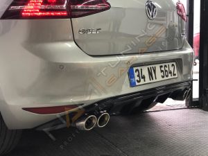 Golf 7 Style Difüzör (Plastik) Piano Black 2012-2017