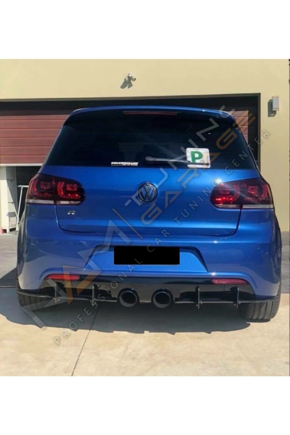 VW Golf 6 R 2008-2012 Difüzör Flap