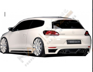 Scirocco Makyajsız Rieger Arka Ek (Plastik) 2008-2013 Boyasız