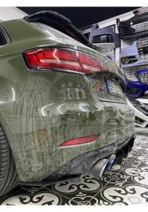 Audi A3 S3 Difüzör Flap 6 Parça Plastik Mat Siyah