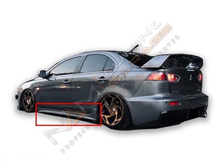 Mitsubishi Lancer Yan Marşpiyel (Plastik) Boyasız