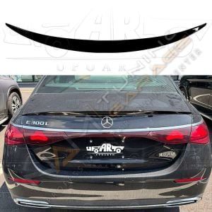 Mercedes W214 AMG Spoyler Parlak Siyah Spiler 2024+