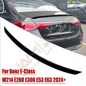 Mercedes W214 E63 Spoyler Parlak Siyah Spiler 2024+