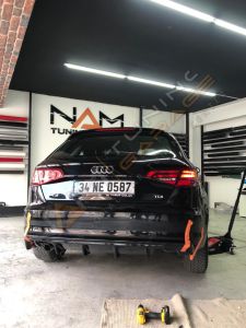 Audi A3 8V/SB Rieger St Difüzör Sol Çiftli Çıkış 2012-2016