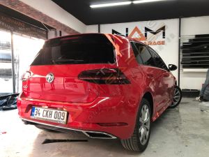 Golf 7.5 R Line Difüzör Arka Ek 2017-2020