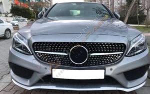 MERCEDES W205 C SERISI 2014-2018 IÇIN UYUMLU DIAMOND PANJUR - GRI