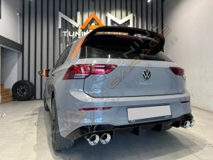 Golf 8 R Difüzör Parlak Siyah Egzoz Uçlu 2020+
