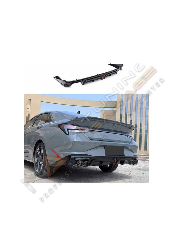 Hyundai Elantra Difüzör Parlak Siyah 2020+