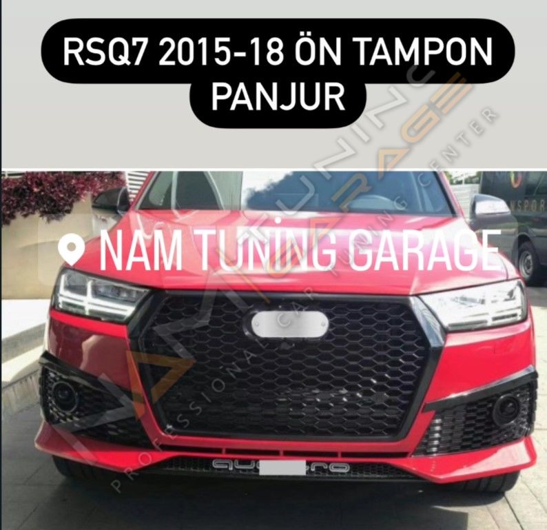 AUDİ Q7 2015-2018 İÇİN RSQ7 ÖN TAMPON & PANJUR