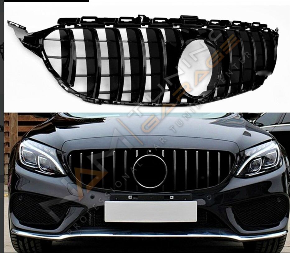 MERCEDES W205 C SERISI 2015-2018 IÇIN UYUMLU PANJUR GTR SIYAH