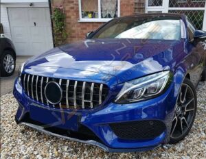 MERCEDES W205 C SERISI 2019+ IÇIN UYUMLU PANJUR GTR GRI/KROM