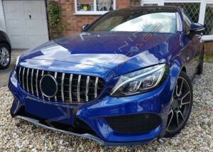 MERCEDES W205 C SERISI 2019+ IÇIN UYUMLU PANJUR GTR GRI/KROM