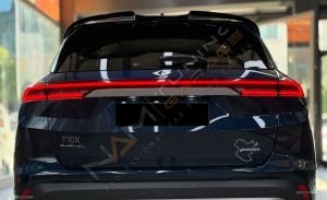 Togg T10X Body Kit Difüzör Ön Lip Spoyler Arka Köşe Flap Parlak Siyah