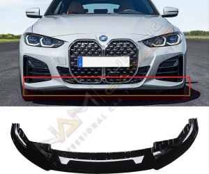 BMW G26 4 SERİSİ İÇİN UYUMLU M PERFORMANCE ÖN LİP (4 KAPI UYUMLU)
