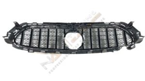 MERCEDES W213 E SERISI IÇIN UYUMLU 2020+ IÇIN UYUMLU GTR PANJUR SILVER- TELLI VERSIYON (MESH STYLE)