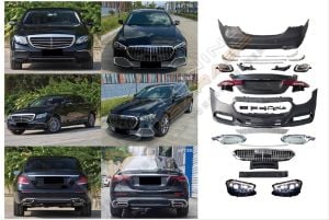 Mercedes W213 Maybach Dönüşüm Body Kit 2016-2019 için 2020+ Görünüm
