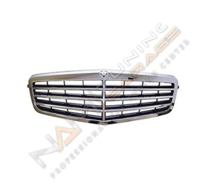 MERCEDES W212 E SERISI 2009-2013 (MAKYAJSIZ KASA) IÇIN UYUMLU PANJUR GÜMÜS ELEGANCE 2128800283