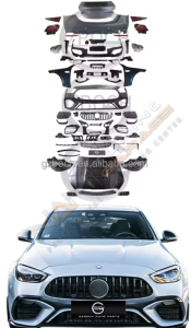 Mercedes w205 to w206 c63 dönüşüm body kit full set 2014 / 2018