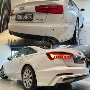 AUDİ A6 2012-2015 UYUMLU FACELİFT 2023 MAKYAJLAMA SETİ BODY KIT
