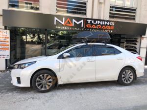 Port Bagaj Araç Üstü 370 litre Mat Siyah Kampanya