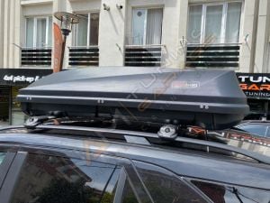 Port Bagaj Araç Üstü 450 litre Mat Siyah Kampanya