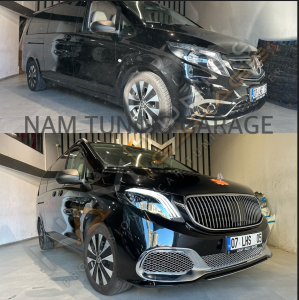 VİTO 447 MAYBACH W223 GÖRÜNÜM FACELİFT KAPUTSUZ