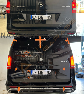 VİTO 447 MAYBACH W223 GÖRÜNÜM FACELİFT KAPUTSUZ