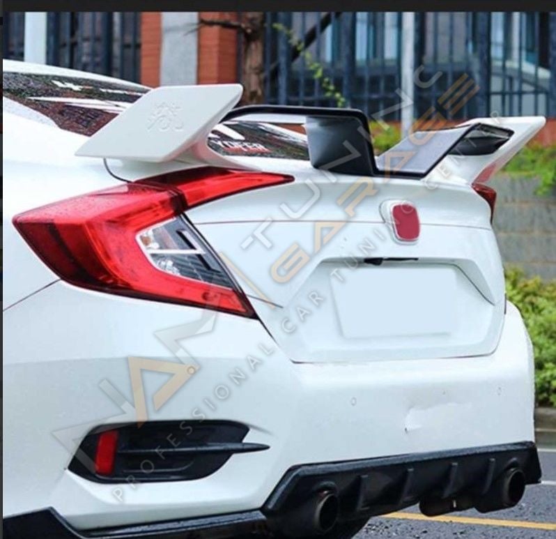 HONDA CIVIC FC5 2016-2020 IÇIN UYUMLU BAGAJ ÜSTÜ SPOILER M MODEL