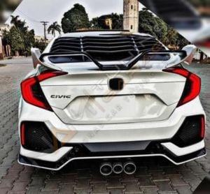 HONDA CIVIC FC5 2016-2020 IÇIN UYUMLU BAGAJ ÜSTÜ SPOILER M MODEL