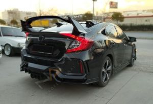 HONDA CIVIC FC5 2016-2020 IÇIN UYUMLU TYPE R SPOILER BOYASIZ