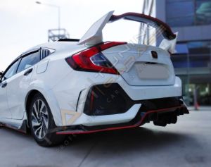 HONDA CIVIC FC5 2016-2020 IÇIN UYUMLU TYPE R SPOILER BOYASIZ