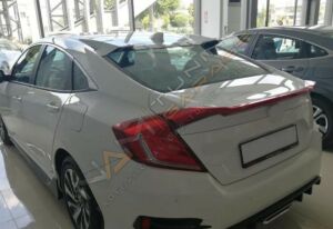 HONDA CIVIC FC5 2016-2021 IÇIN UYUMLU TYPER MODEL CAM ÜSTÜ SPOILER (BOYASIZ)