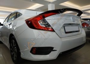 CIVIC FC5 IÇIN UYUMLU V STYLE SPOILER (BOYASIZ)