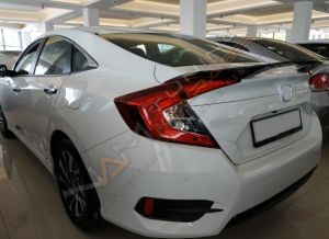 CIVIC FC5 IÇIN UYUMLU V STYLE SPOILER (BOYASIZ)