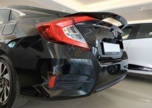 CIVIC FC5 IÇIN UYUMLU V STYLE SPOILER (BOYASIZ)
