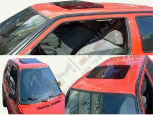 Sunroof Çakma Sahte Sunroof Parlak Siyah