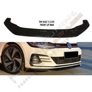 Golf 7.5 GTİ Ön Lip (Plastik) Piano Black 2017-2019