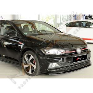 Polo Mk6 GTİ Ön Lip 2018+ Parlak Siyah