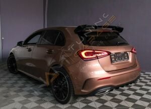 MERCEDES W177 2019+ IÇIN UYUMLU A45 SPOILER PIANO BLACK