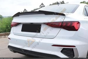 AUDİ A3 SEDAN 2021+ IÇIN UYUMLU M4 SPOILER - PIANO BLACK (PARLAK SIYAH)
