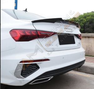 AUDİ A3 SEDAN 2021+ IÇIN UYUMLU M4 SPOILER - PIANO BLACK (PARLAK SIYAH)