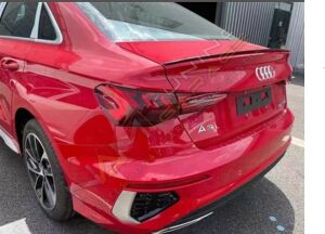 A3 SEDAN (2021+) IÇIN UYUMLU CAM ÜSTÜ SPOILER - PIANO BLACK (PARLAK SIYAH)