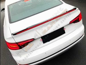 AUDİ A4 2016-2019 IÇIN UYUMLU LED SPOILER PIANO BLACK (PARLAK SIYAH)