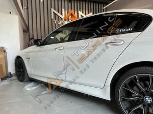 BMW F10 Marşpiyel Alt Lipi Maşpiyel Lip Parlak Siyah 2010-2017 4 parça
