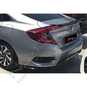 Honda Civci FC5 Arka Flap Takımı 2016-2021 Parlak Siyah
