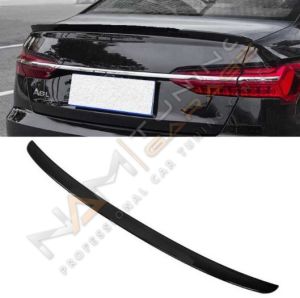 AUDİ A6 (2019+) IÇIN UYUMLU SPOILER - PIANO BLACK (PARLAK SIYAH)
