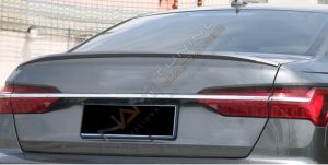AUDİ A6 (2019+) IÇIN UYUMLU SPOILER - PIANO BLACK (PARLAK SIYAH)