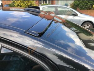 BMW 3 SERISI E90 2005-2012 IÇIN UYUMLU CAM ÜSTÜ SPOILER - PIANO BLACK (PARLAK SIYAH)
