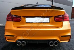 BMW F30 IÇIN UYUMLU M4 GÖRÜNÜM SPOILER - PIANO BLACK